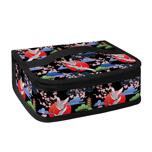 Japanese Traditional Pattern Print Small Lunch Bag