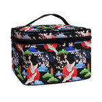 Japanese Traditional Pattern Print Travel Makeup Bag