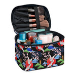 Japanese Traditional Pattern Print Travel Makeup Bag