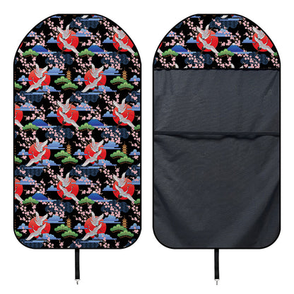 Japanese Traditional Pattern Print Waterproof Car Seat Cover
