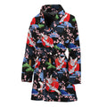 Japanese Traditional Pattern Print Women's Bathrobe