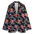 Japanese Traditional Pattern Print Women's Blazer
