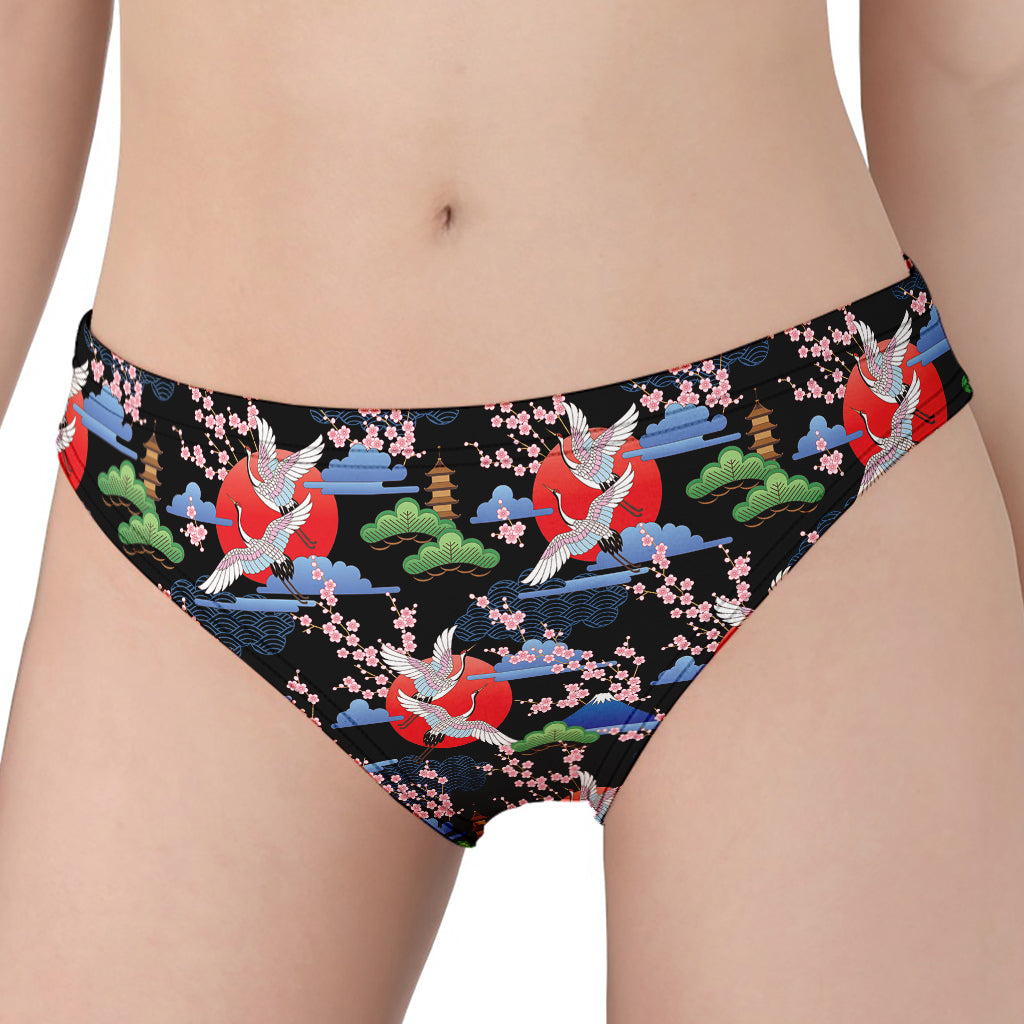 Japanese Traditional Pattern Print Women's Panties