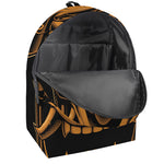 Japanese Warrior Mask Print Backpack