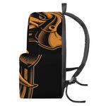 Japanese Warrior Mask Print Backpack