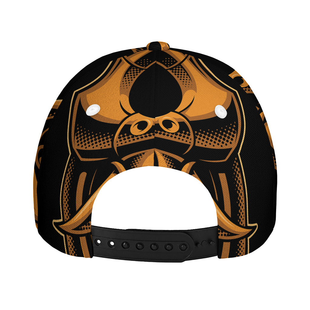 Japanese Warrior Mask Print Baseball Cap