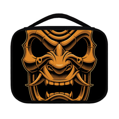 Japanese Warrior Mask Print Classic Bible Case