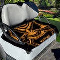 Japanese Warrior Mask Print Golf Cart Seat Cover