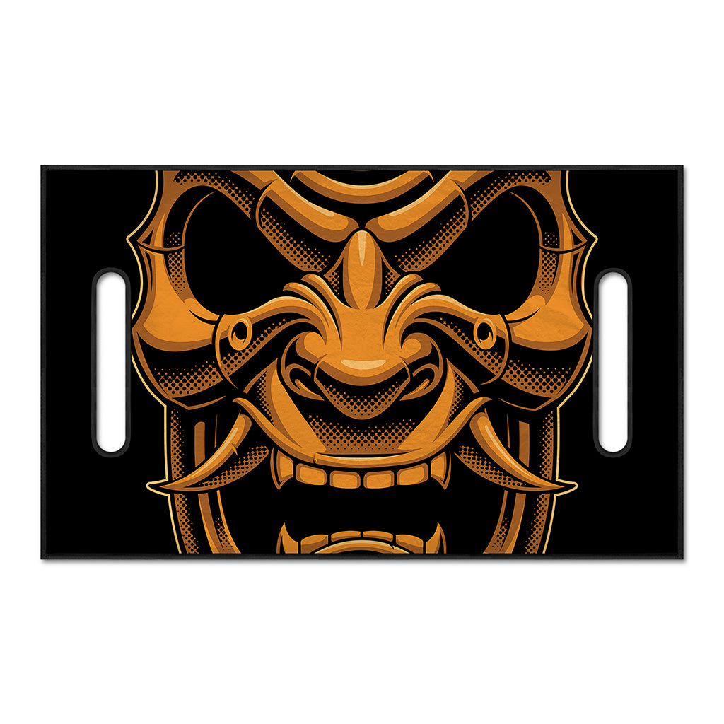 Japanese Warrior Mask Print Golf Cart Seat Cover