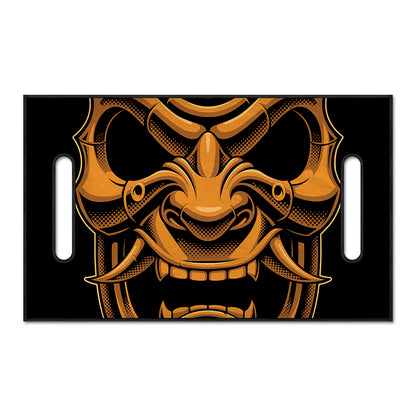 Japanese Warrior Mask Print Golf Cart Seat Cover