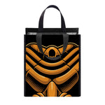 Japanese Warrior Mask Print Insulated Lunch Tote