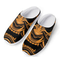 Japanese Warrior Mask Print Mesh Casual Shoes