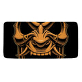 Japanese Warrior Mask Print Towel