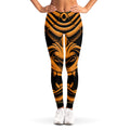 Japanese Warrior Mask Print Women's Leggings