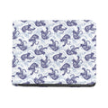 Japanese White Tiger Pattern Print Bifold Wallet