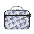 Japanese White Tiger Pattern Print Briefcase Bible Bag
