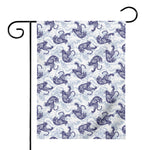 Japanese White Tiger Pattern Print House Flag