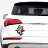 Japanese White Tiger Tattoo Print Car Sticker