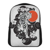 Japanese White Tiger Tattoo Print Casual Backpack