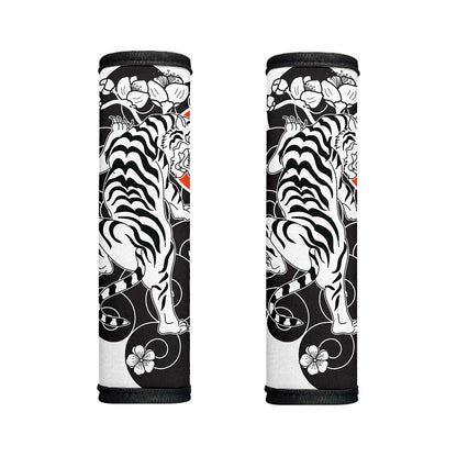 Japanese White Tiger Tattoo Print Handle Covers