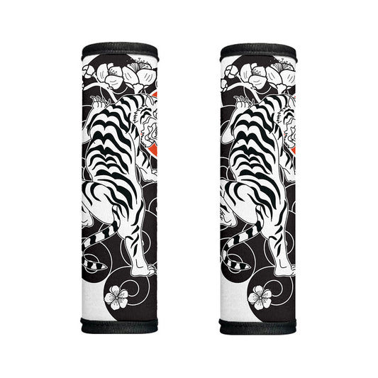 Japanese White Tiger Tattoo Print Handle Covers