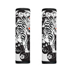 Japanese White Tiger Tattoo Print Handle Covers