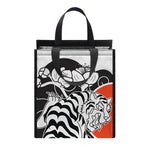 Japanese White Tiger Tattoo Print Insulated Lunch Tote