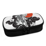 Japanese White Tiger Tattoo Print Insulin Cooler Travel Case