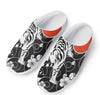 Japanese White Tiger Tattoo Print Mesh Casual Shoes