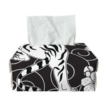 Japanese White Tiger Tattoo Print Rectangle Tissue Box Cover