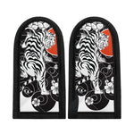 Japanese White Tiger Tattoo Print Skillet Handle Cover