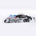 Japanese White Tiger Tattoo Print Sports Towel