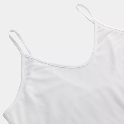 Cute Poodle Pattern Print Jersey Midi Cami Dress