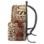 Jesus Religious Words Print Backpack