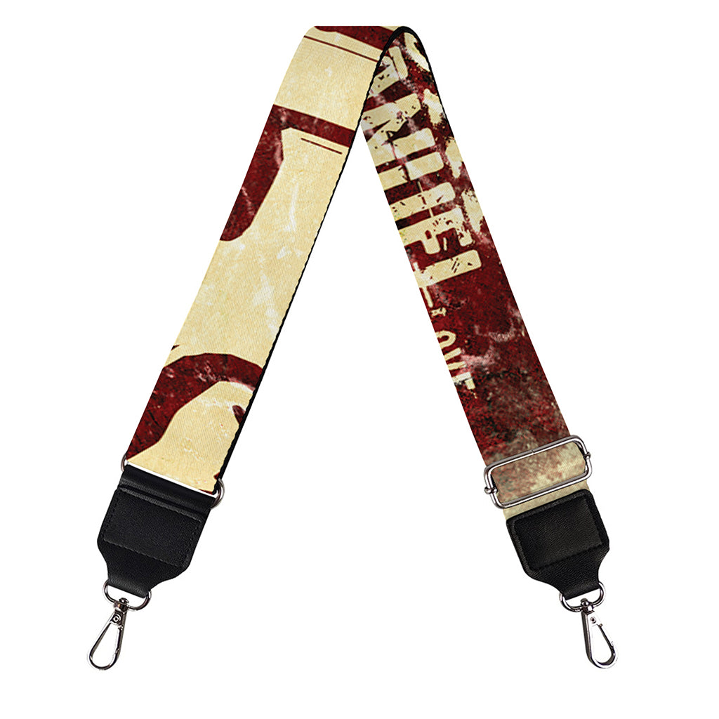 Jesus Religious Words Print Bag Strap