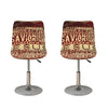 Jesus Religious Words Print Bar Stool Covers