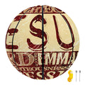 Jesus Religious Words Print Basketball