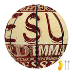 Jesus Religious Words Print Basketball