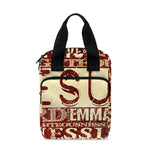 Jesus Religious Words Print Bible Tote Bag