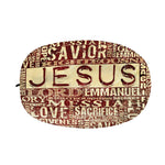 Jesus Religious Words Print Car Side Mirror Covers