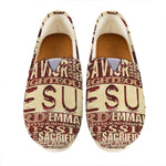Jesus Religious Words Print Casual Shoes
