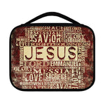 Jesus Religious Words Print Classic Bible Case