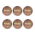 Jesus Religious Words Print Coaster Set