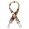 Jesus Religious Words Print Dog Seat Belt