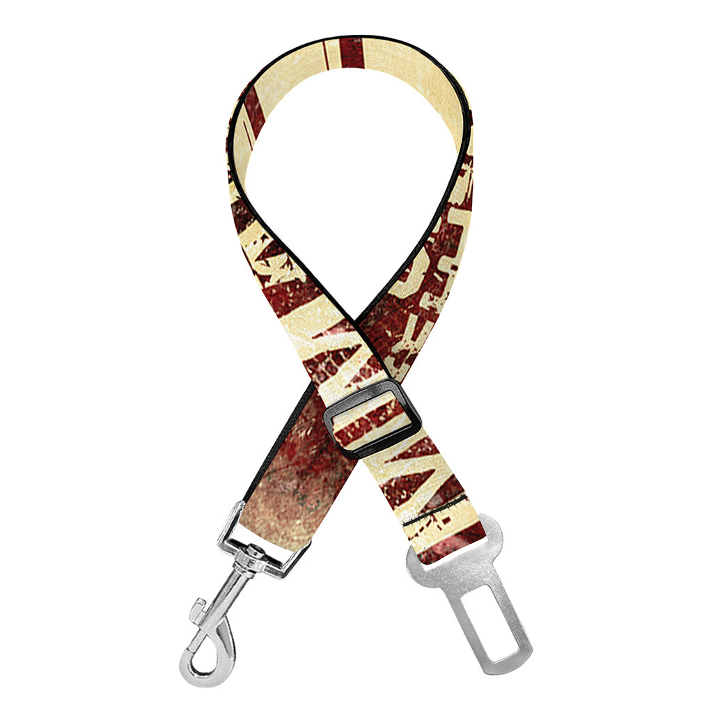 Jesus Religious Words Print Dog Seat Belt