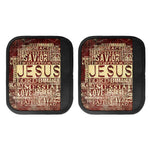Jesus Religious Words Print Handle Covers
