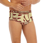 Jesus Religious Words Print Men's Briefs