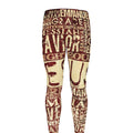 Jesus Religious Words Print Men's Leggings