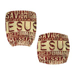 Jesus Religious Words Print Office Chair Cover