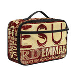 Jesus Religious Words Print Portable Lunch Bag